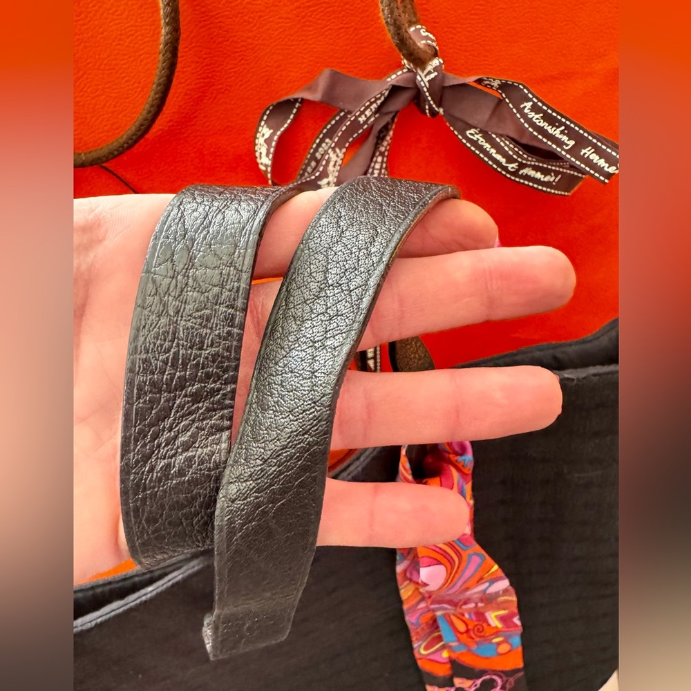 Hermes Wool Tote & Twilly Bundle - Picture 7 of 13